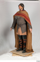  Photos Medieval Knight in mail armor 9 Medieval soldier a poses brown cloak whole body 0002.jpg